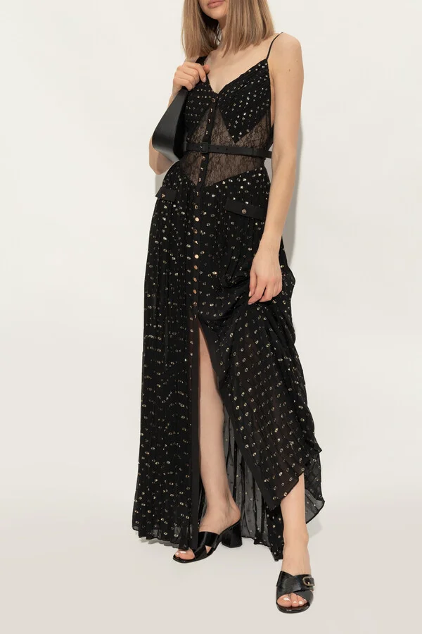 Chic Heeled Mules, , - Black - Image 2