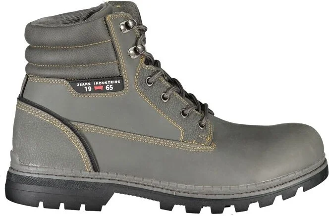 Chic Lace-Up Boots with Contrast Men's Details