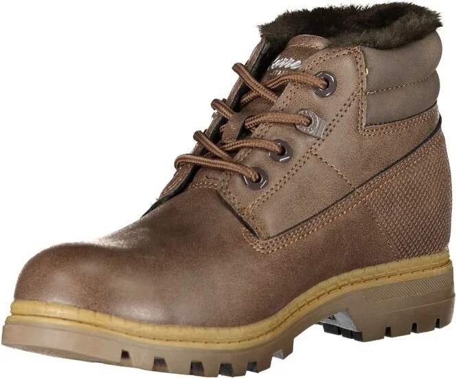Chic Lace-Up Boots with Contrast Women's Details - Image 3