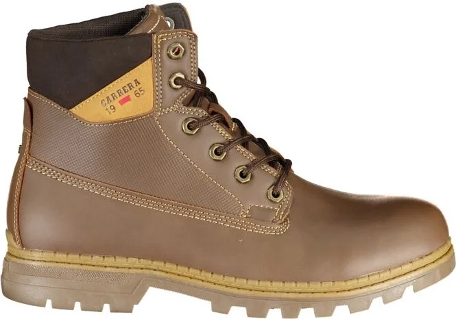 Chic Lace-Up Boots with Contrasting Men's Details