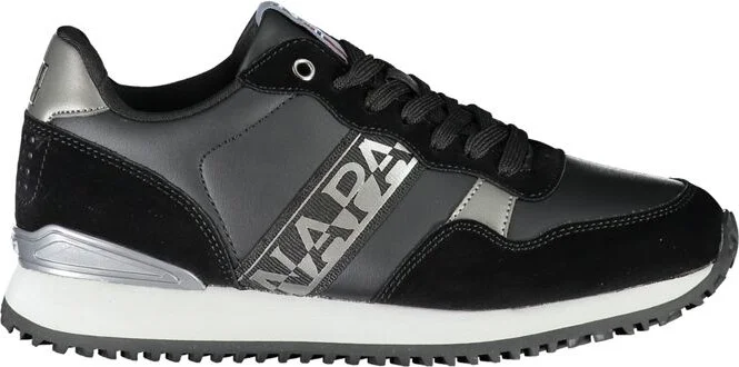 Chic Lace-Up Sneakers with Contrast Women's Detail