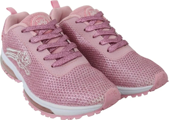 Chic Powder Pink High-Craft Women's Sneakers