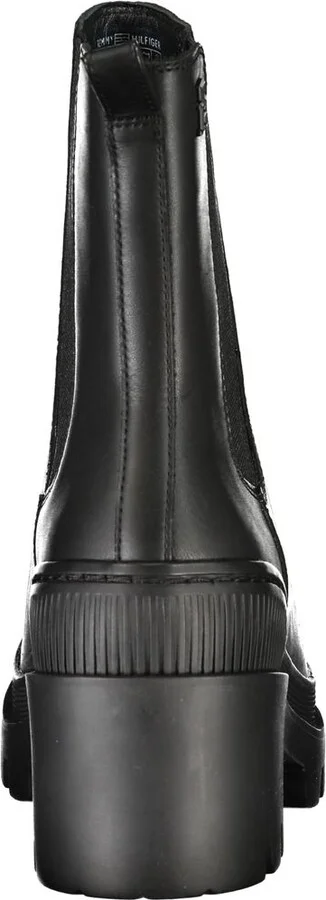 Chic Side Elastic Ankle Boots with Logo Women's Detail - Image 3