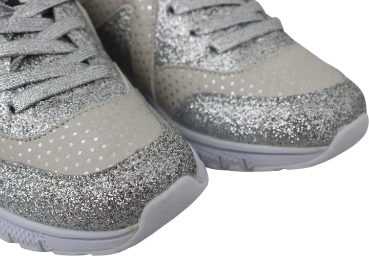 Chic Silver Runner Jasmines Women's Sneakers - Image 3