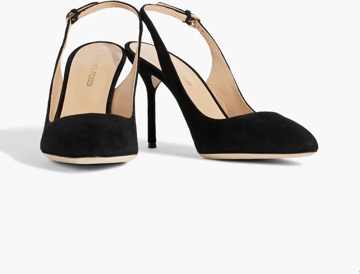 Chichi 90 suede slingback pumps - Image 2