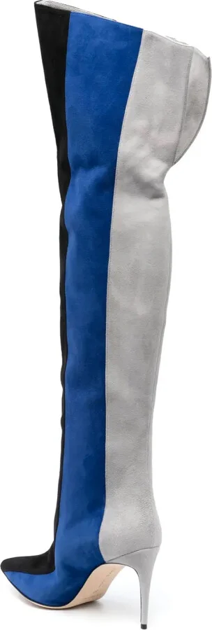Chicuyuhi 85mm suede thigh-high boots - Image 3