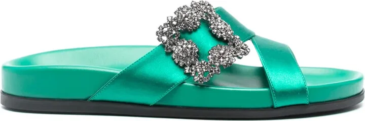 Chilanghi crystal-embellished sandals