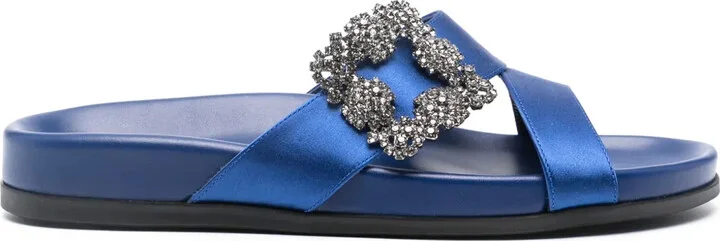 Chilanghi crystal-embellished sandals