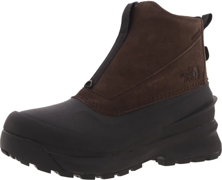 Chilkat IV Mens Suede Slip On Mid-Calf Boots