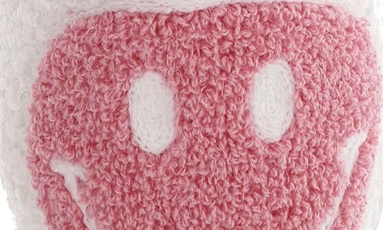 Chill Smiley Faux Shearling Bootie Slipper - Image 6