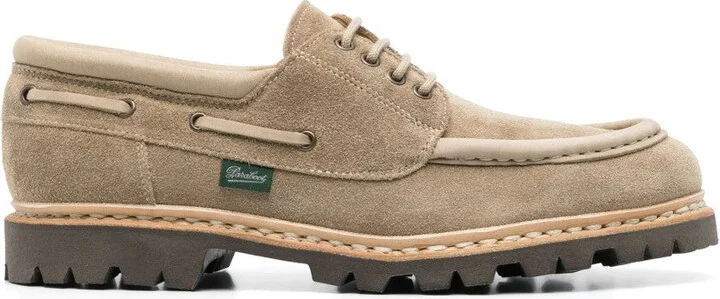 Chimey Suede Moccasin With Almond-Shaped Toe