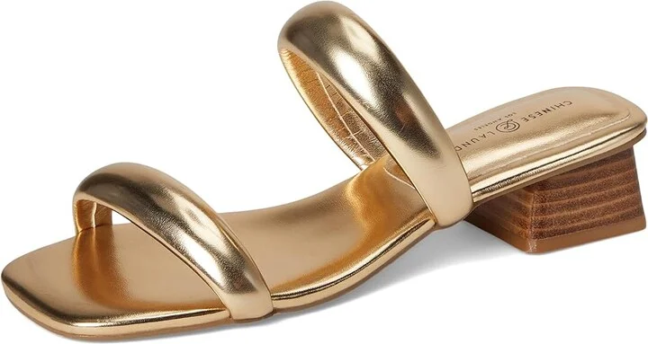 Chinese Laundry Alistair Women's Sandals Gold : 8.5 M, Leather - Image 5