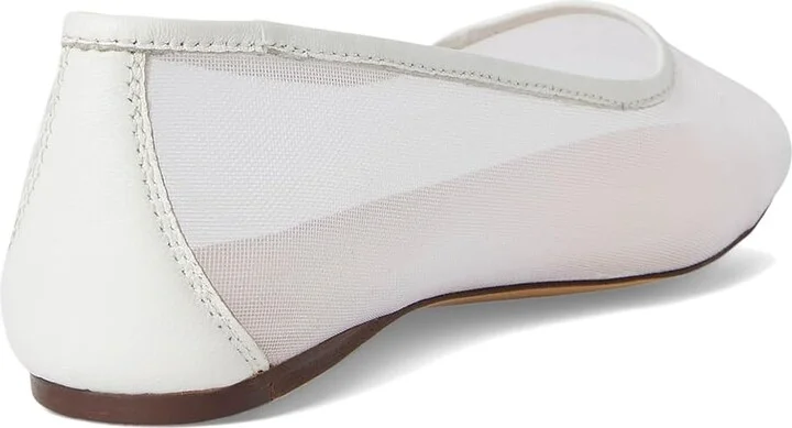 Chinese Laundry Aurelle Women's Flat Shoes White : 8.5 M, Mesh - Image 4