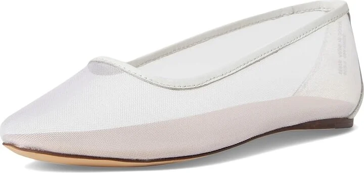 Chinese Laundry Aurelle Women's Flat Shoes White : 8.5 M, Mesh - Image 5