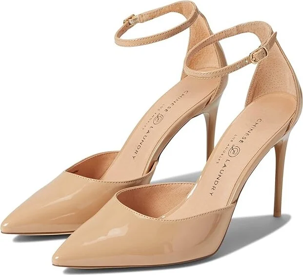 Chinese Laundry Dolly Women's Shoes Nude Patent PU : 10 M, Synthetic