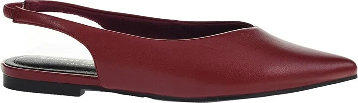 Chinese Laundry Hadiya Women's Flat Shoes Wine : 6.5 M, Leather/Rubber - Image 5