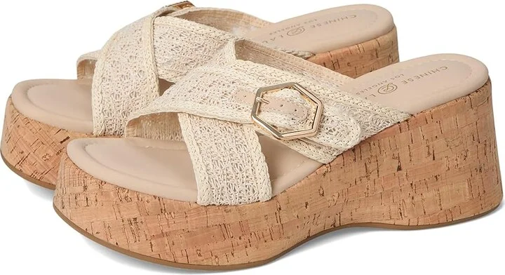 Chinese Laundry Loulou Women's Shoes Cream : 8.5 M, Leather/Rubber