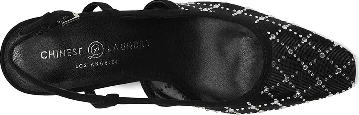 Chinese Laundry Macee High Women's Heels Black/Black : 9 M, Leather - Image 2