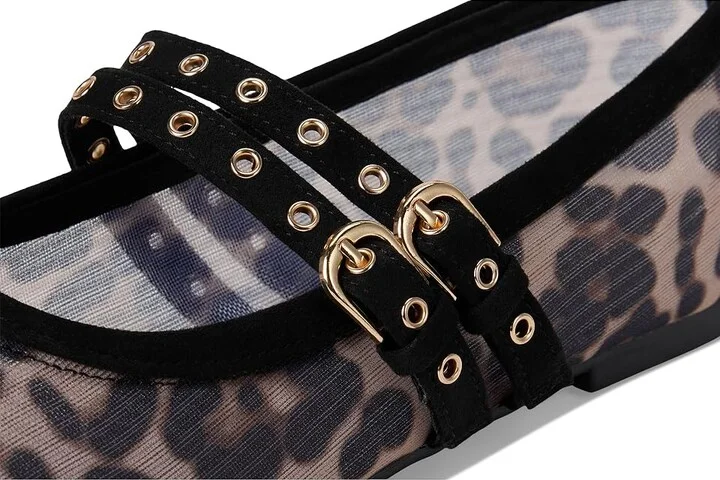 Chinese Laundry Match Set Women's Slip on Shoes Natural/Black : 8.5 M, Leather/Mesh/Rubber - Image 7