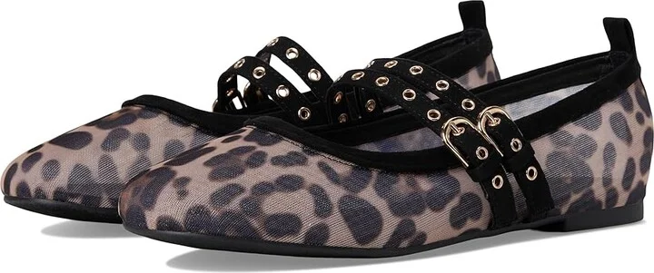 Chinese Laundry Match Set Women's Slip on Shoes Natural/Black : 8.5 M, Leather/Mesh/Rubber