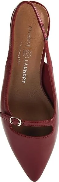 Chinese Laundry Maude Women's Flat Shoes Wine : 7.5 M, Synthetic - Image 2
