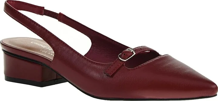 Chinese Laundry Maude Women's Flat Shoes Wine : 7.5 M, Synthetic