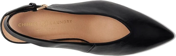 Chinese Laundry Menny High Women's Heels Black : 6.5 M, Leather/Rubber - Image 2