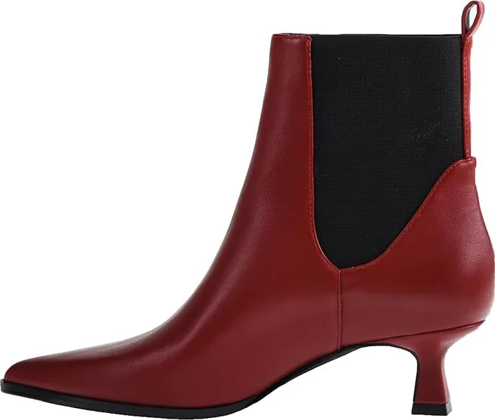 Chinese Laundry Novva Women's Boots Red : 8.5 M, Synthetic - Image 4