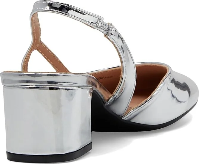 Chinese Laundry Rozie High Women's Heels Silver : 8 M, Leather - Image 4