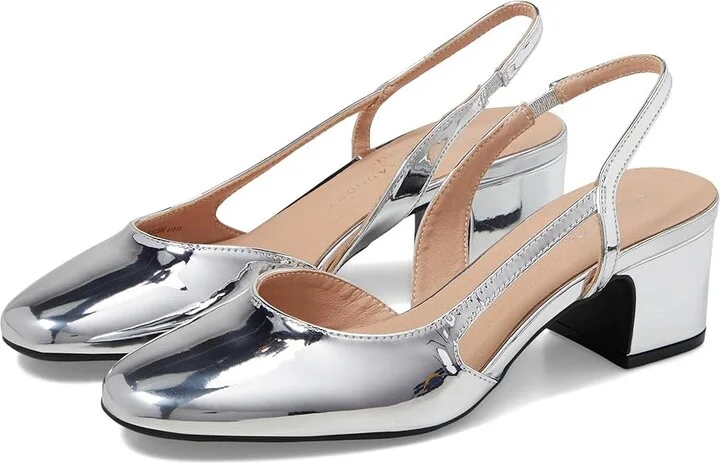 Chinese Laundry Rozie High Women's Heels Silver : 8 M, Leather