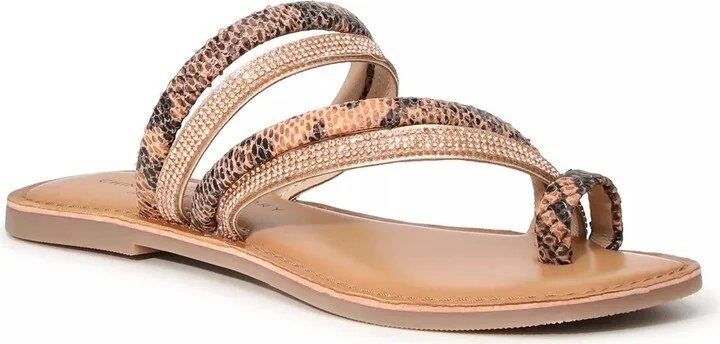 Blush/Rose Gold Snake Print