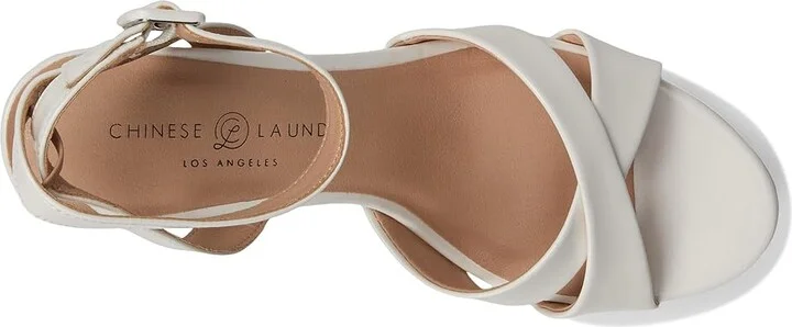 Chinese Laundry Theena Women's Sandals Cream : 7.5 M, Leather - Image 2