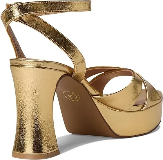 Chinese Laundry Theena Women's Sandals Gold : 9.5 M, Leather - Image 4