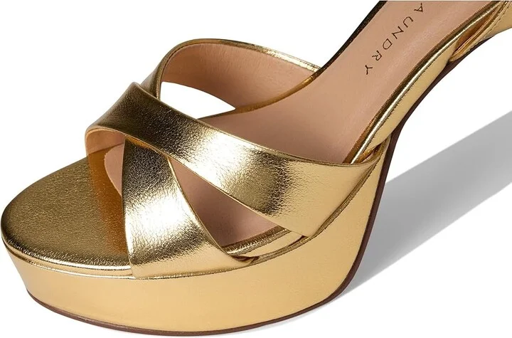 Chinese Laundry Theena Women's Sandals Gold : 9.5 M, Leather - Image 7