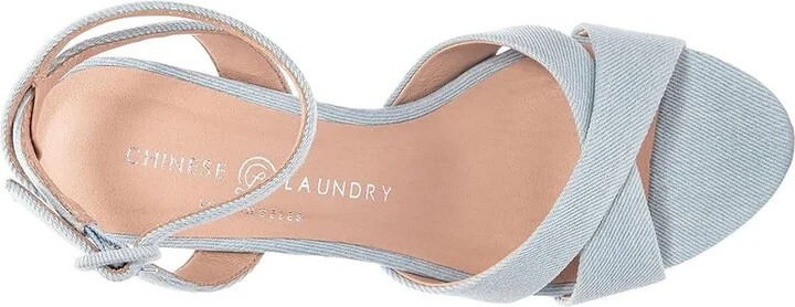 Chinese Laundry Theena Women's Sandals Lt Blue : 8 M, Leather - Image 2