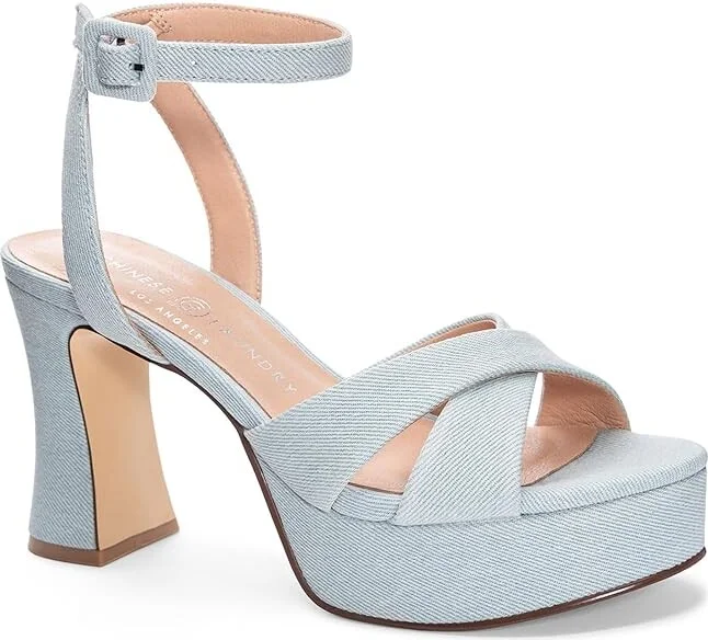 Chinese Laundry Theena Women's Sandals Lt Blue : 8 M, Leather