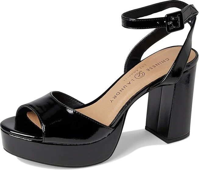 Chinese Laundry Theresa High Women's Heels Black 2 : 10 M - Image 5