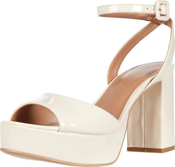 Chinese Laundry Theresa High Women's Heels Bone Patent : 10 M, Textile - Image 2