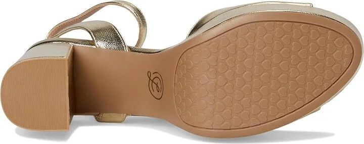 Chinese Laundry Theresa High Women's Heels Gold Metallic : 10 M, Textile - Image 3