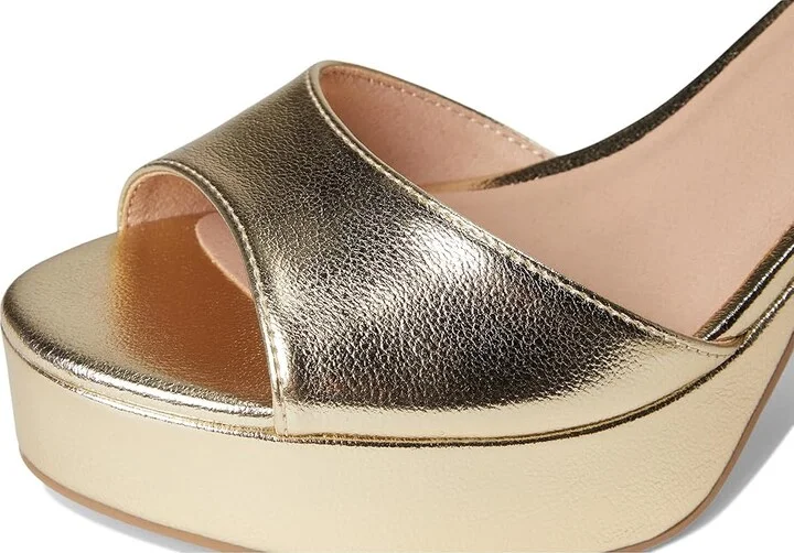 Chinese Laundry Theresa High Women's Heels Gold Metallic : 10 M, Textile - Image 7