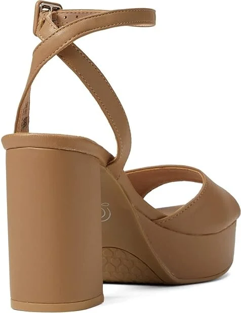 Chinese Laundry Theresa High Women's Heels Taupe Smooth : 7.5 M, Textile - Image 4