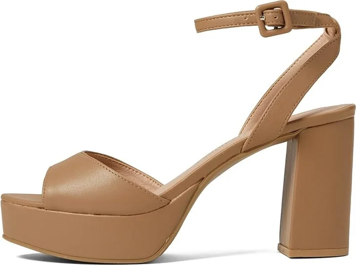 Chinese Laundry Theresa High Women's Heels Taupe Smooth : 7.5 M, Textile - Image 5