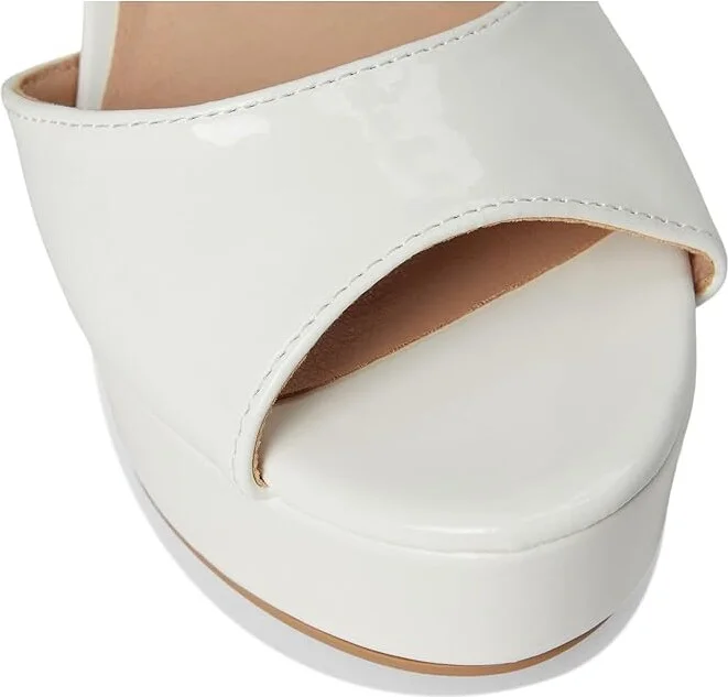 Chinese Laundry Theresa High Women's Heels White : 9.5 M, Textile - Image 7