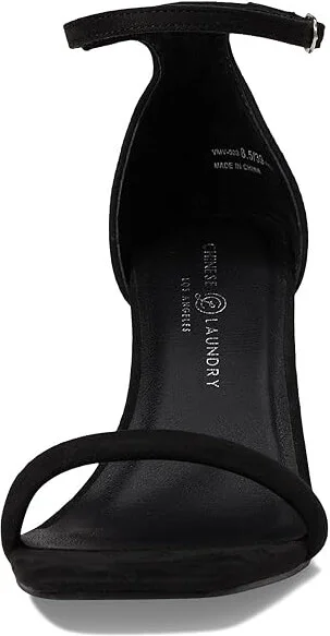 Chinese Laundry Velma Women's Shoes Black Fine Suede : 10 M, Synthetic - Image 2