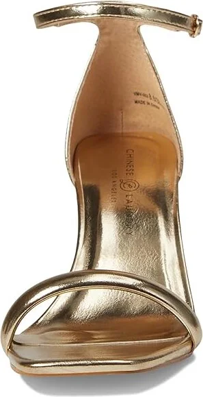 Chinese Laundry Velma Women's Shoes Light Gold Metallic : 10 M, Synthetic - Image 2