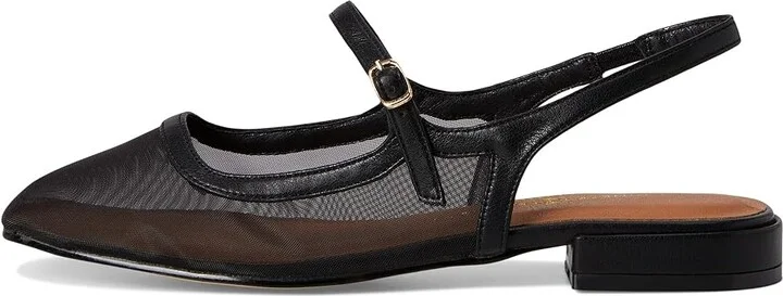 Chinese Laundry Vila Women's Flat Shoes Black : 9.5 M, Leather/Mesh/Rubber - Image 6