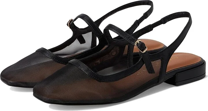 Chinese Laundry Vila Women's Flat Shoes Black : 9.5 M, Leather/Mesh/Rubber
