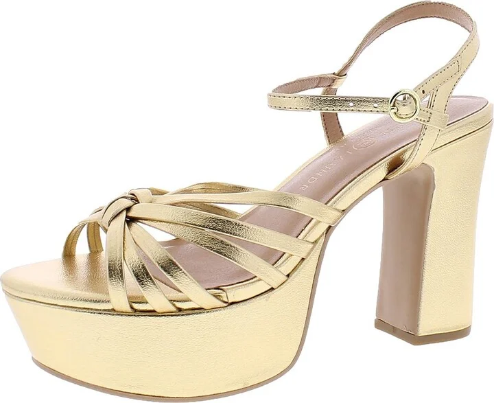 Chinese Laundry Women's Doll Metallic Heeled Sandal