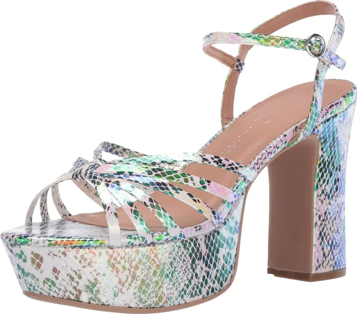 Chinese Laundry Women's Doll Trippy Snake Heeled Sandal