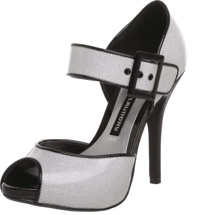 Silver/Black